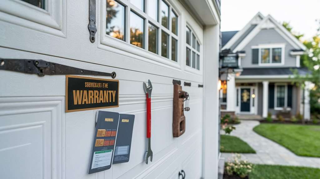 garage door warranty details