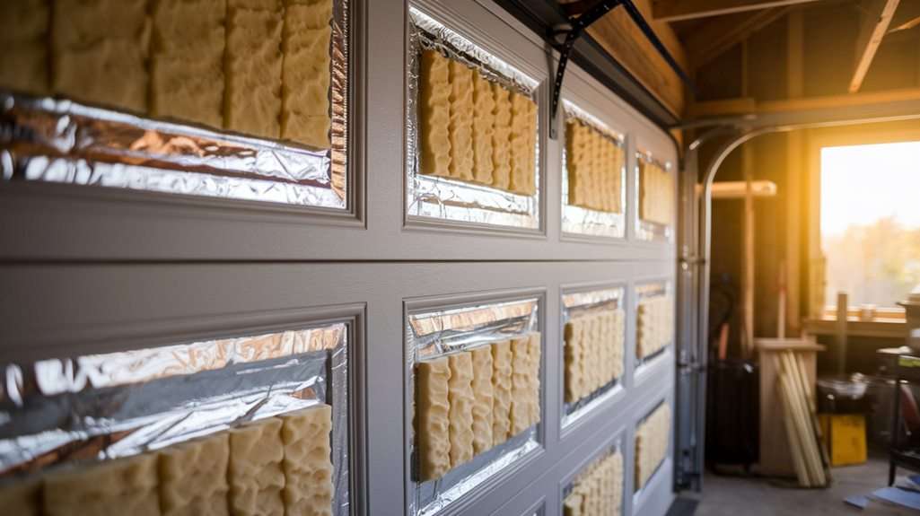 insulation in garage doors